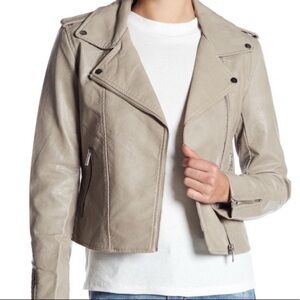 Forever21- Vegan Leather Moto Jacket S